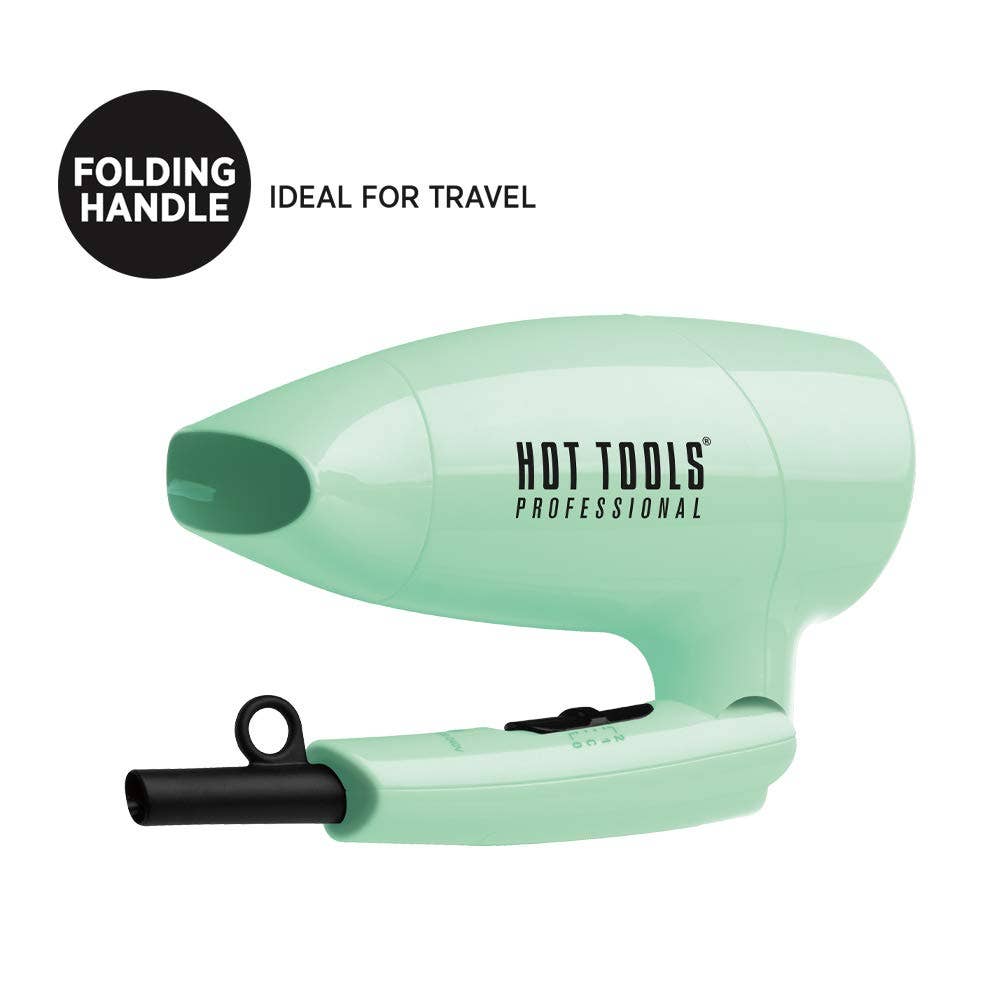 HOT TOOLS Professional Lightweight Mini Travel Hair Dryer