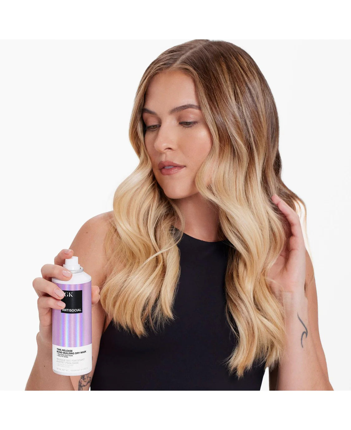 IGK Antisocial Overnight Bond Building Dry Hair Mask