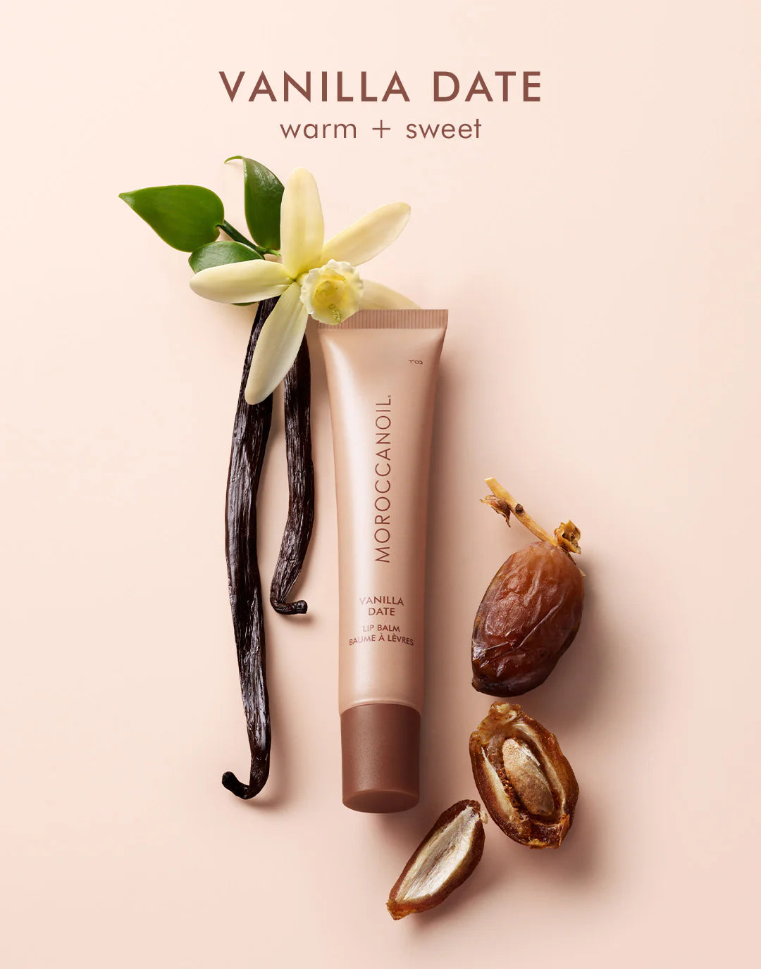 MOROCCANOIL Vanilla Date Argan Butter Lip Balm