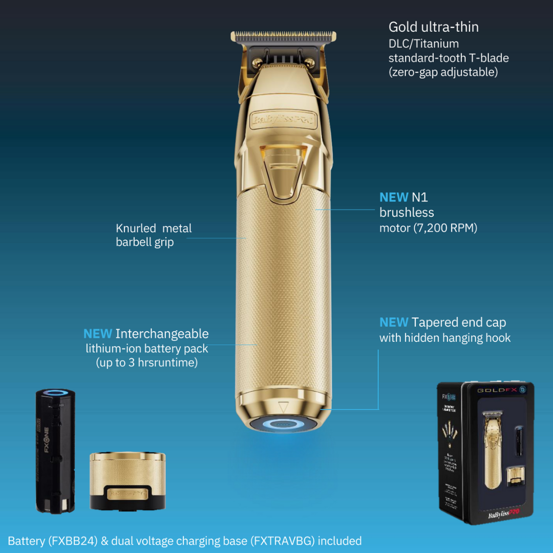 BaBylissPro FX-ONE Gold Trimmer FX-799G