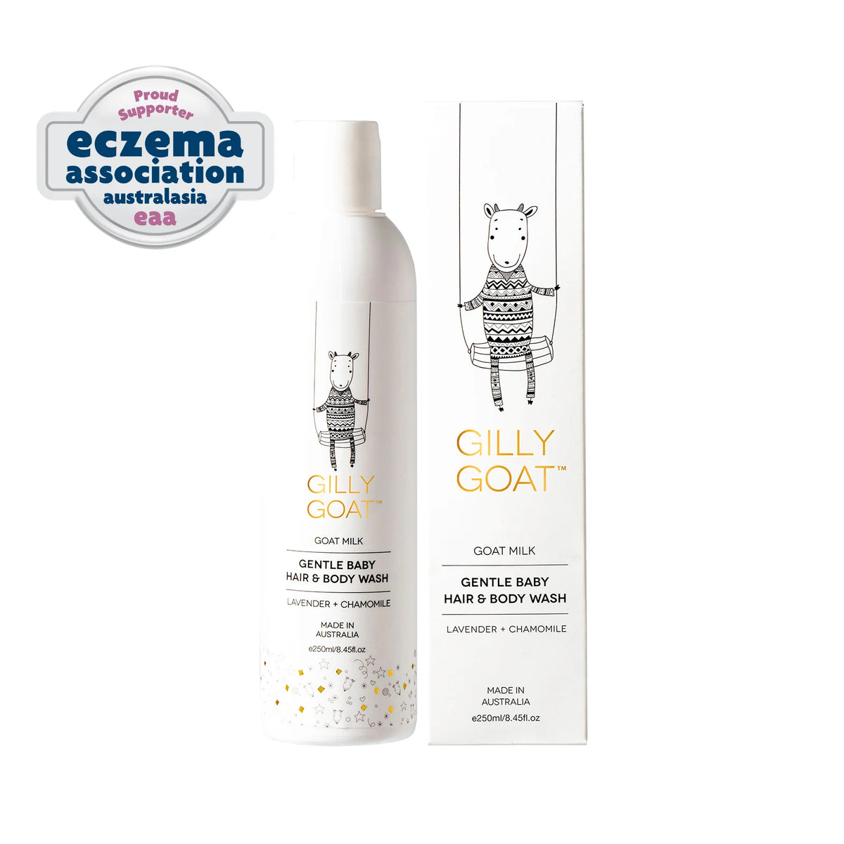 Gilly Goat Gentle Baby Hair & Body Wash