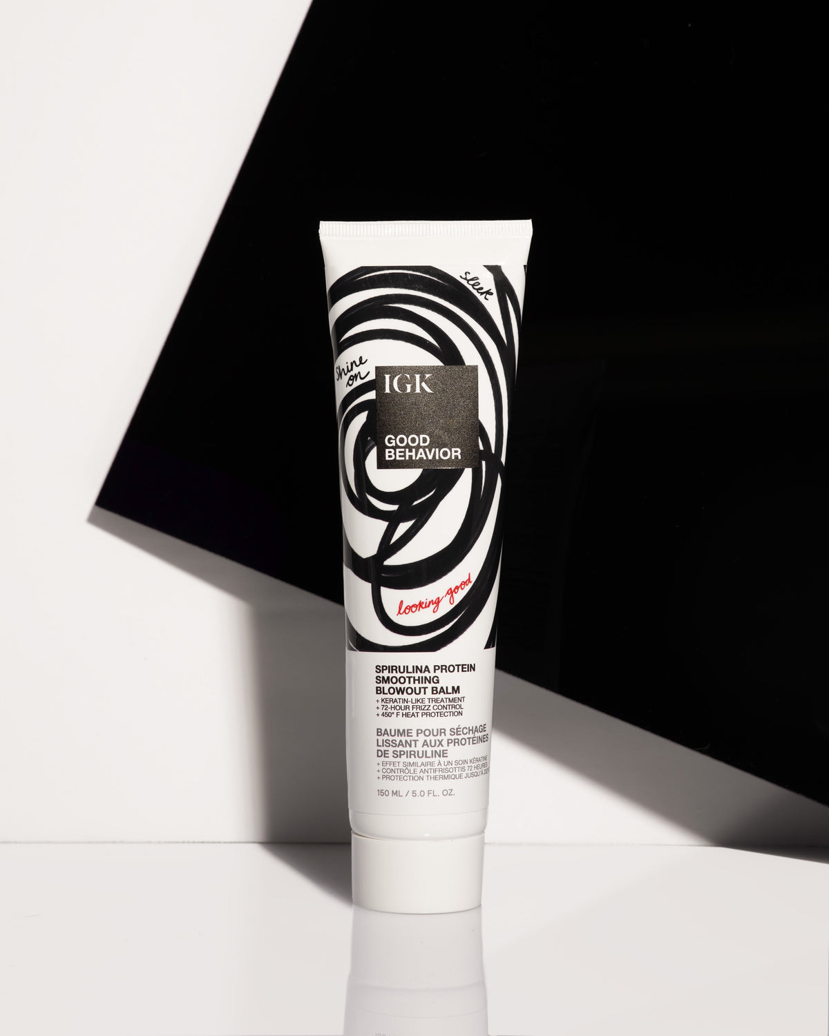 IGK Good Behavior Spirulina Protein Blow Out Balm