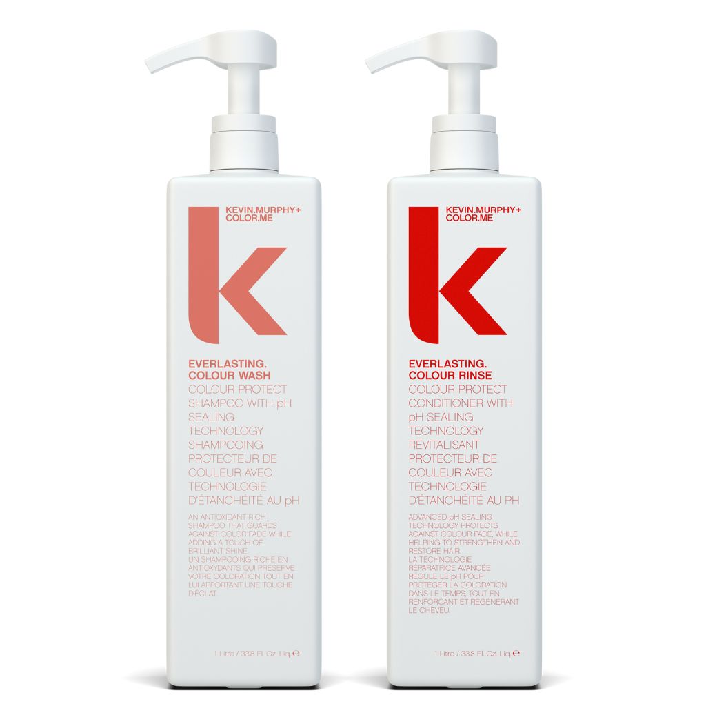 KEVIN.MURPHY Everlasting Colour Wash & Rinse Litre Duo – pH-Balanced Color Protection