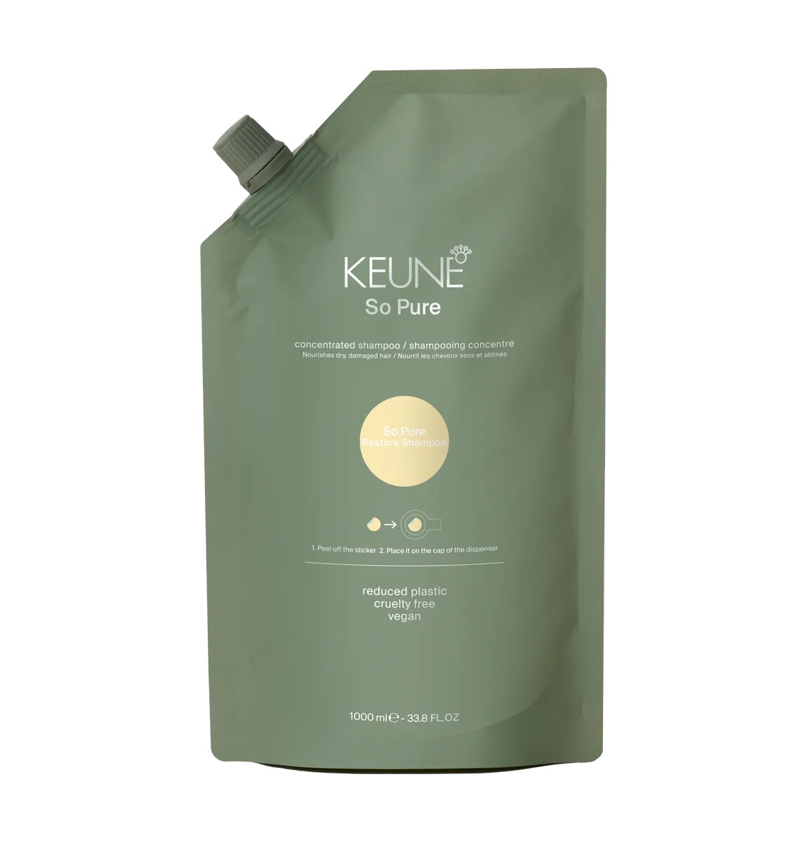 KEUNE So Pure Restore Shampoo Refill