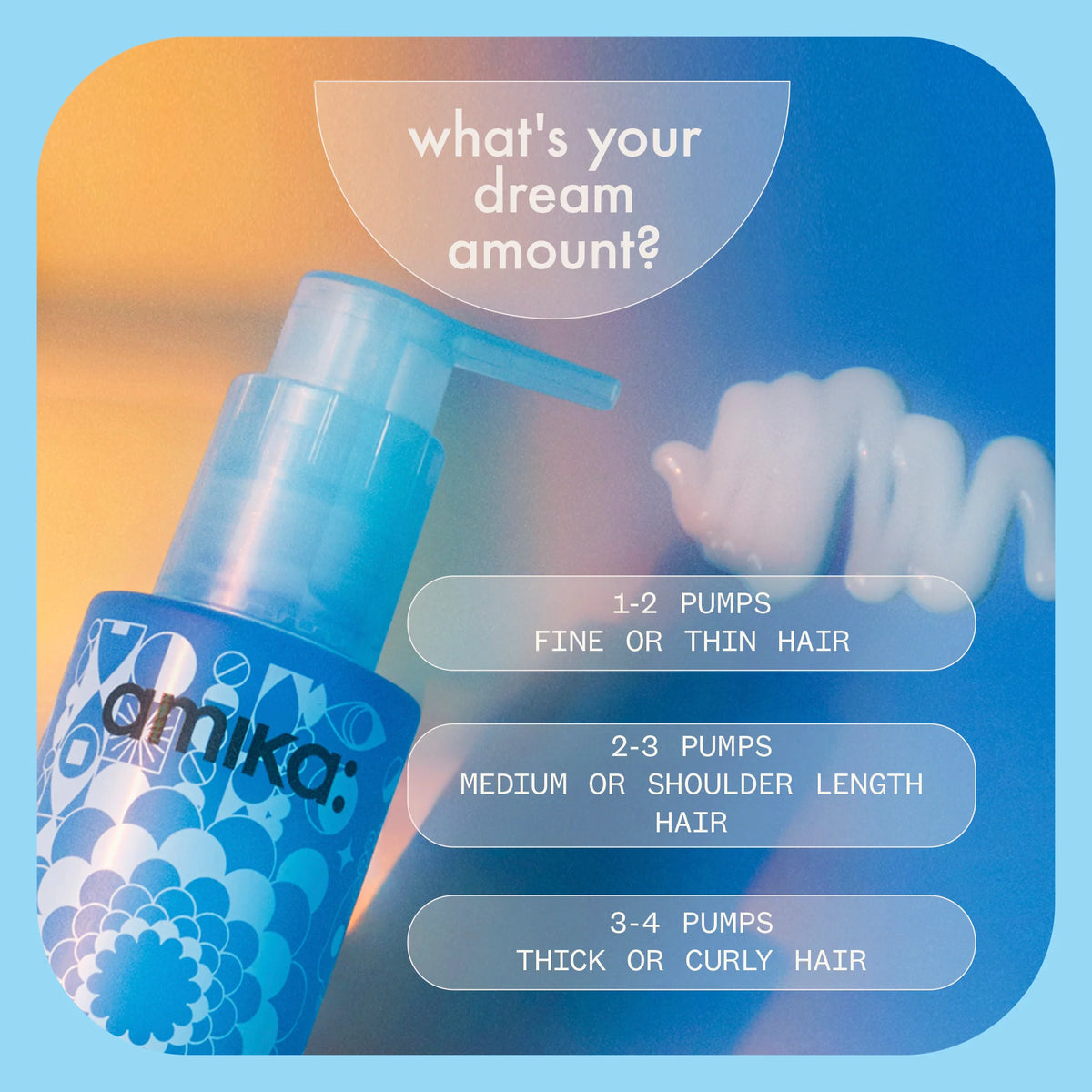 amika dream routine overnight hydration treatment - Hyaluronic Acid Hair Mask