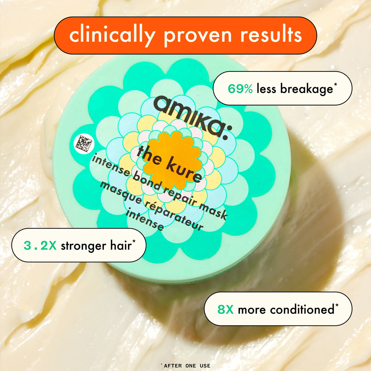 amika the kure intense bond repair mask - Deep Conditioner for Damaged Hair