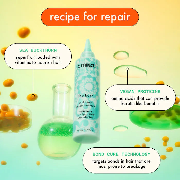 amika the kure multi-task strength repair treatment - Leave-In Bond Repair