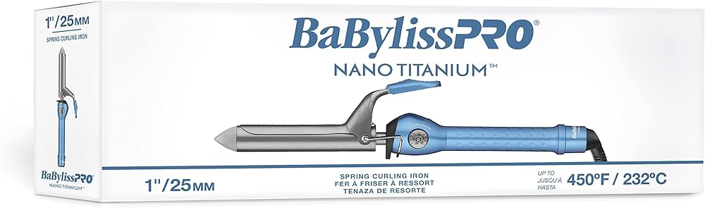 BabylissPRO Nano-Titanium & Ceramic Curling Iron