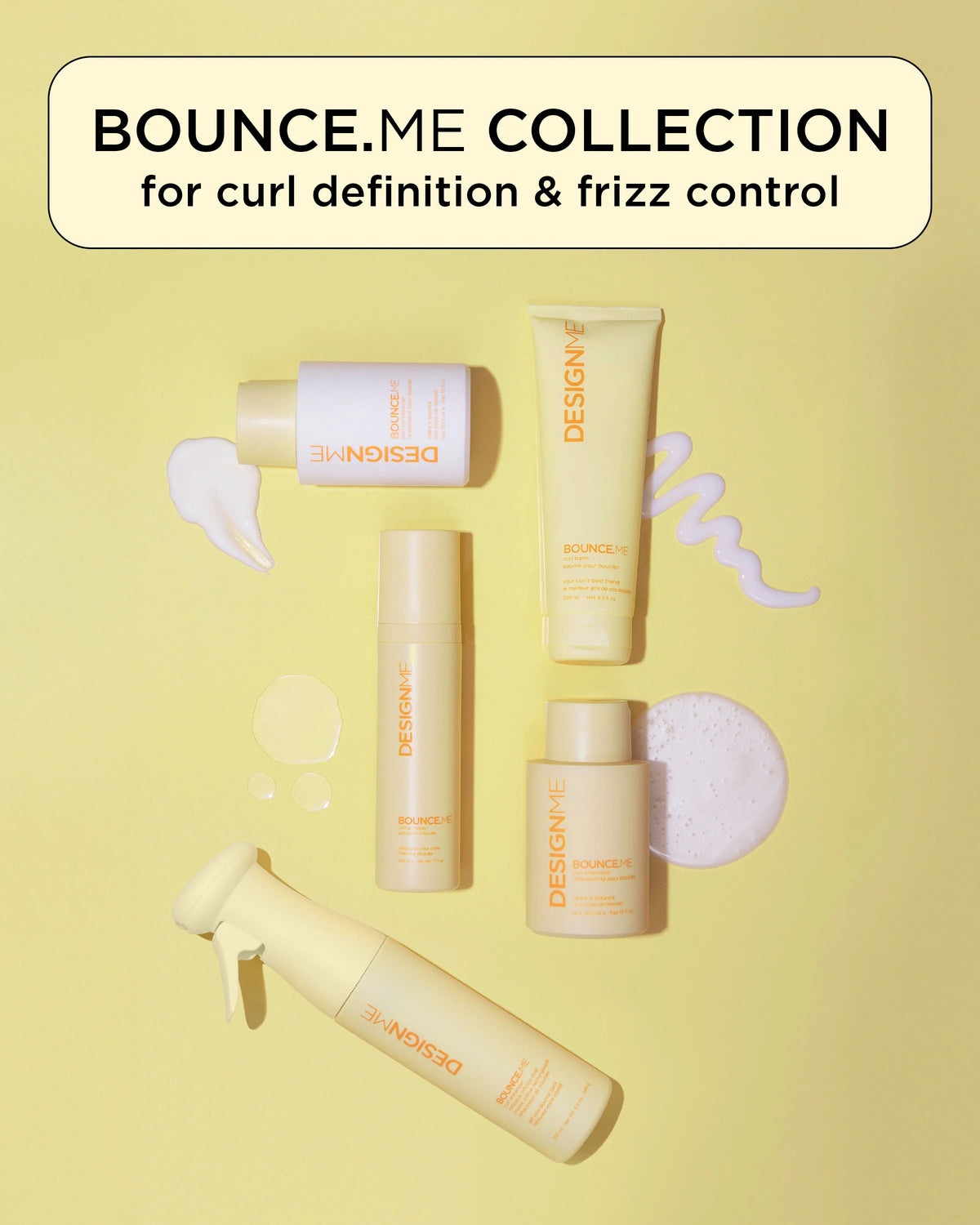 DESIGNME BOUNCE.ME Curl Enhancer Mist | Infinite Mist Refresh & Redefine
