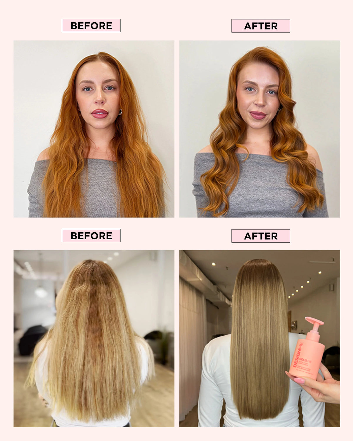 DESIGNME HOLD.ME Styling Cream | Smooths, Tames Frizz & Heat Protection