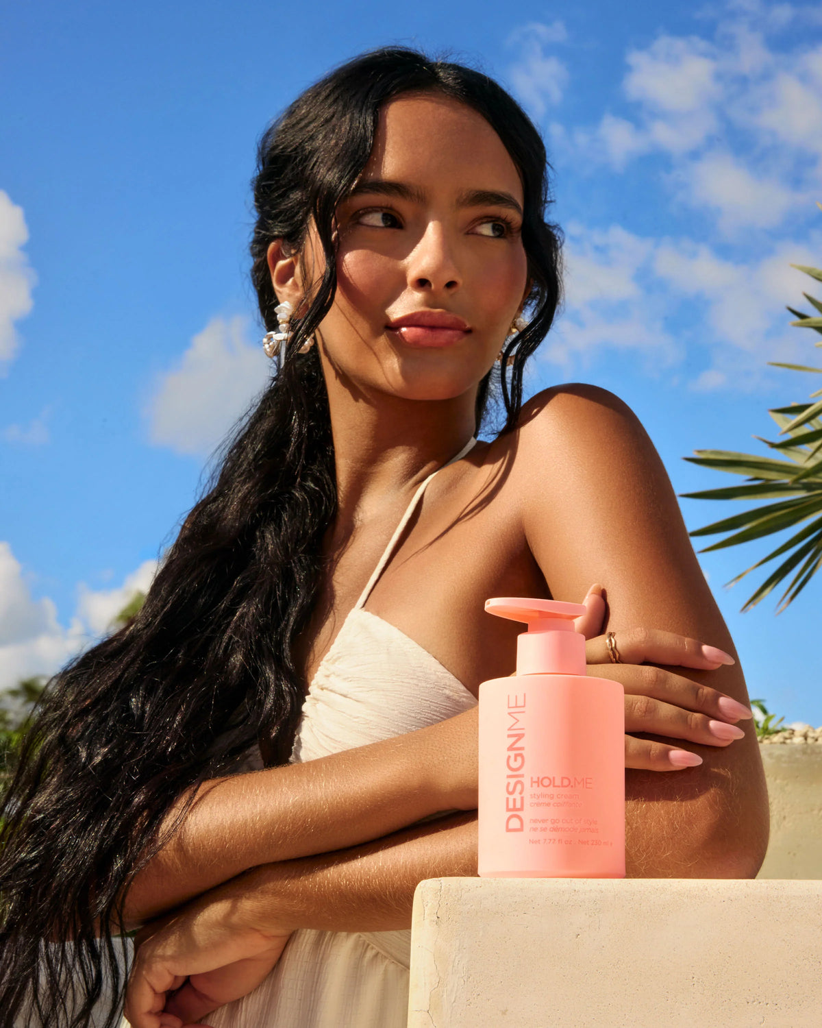 DESIGNME HOLD.ME Styling Cream | Smooths, Tames Frizz & Heat Protection