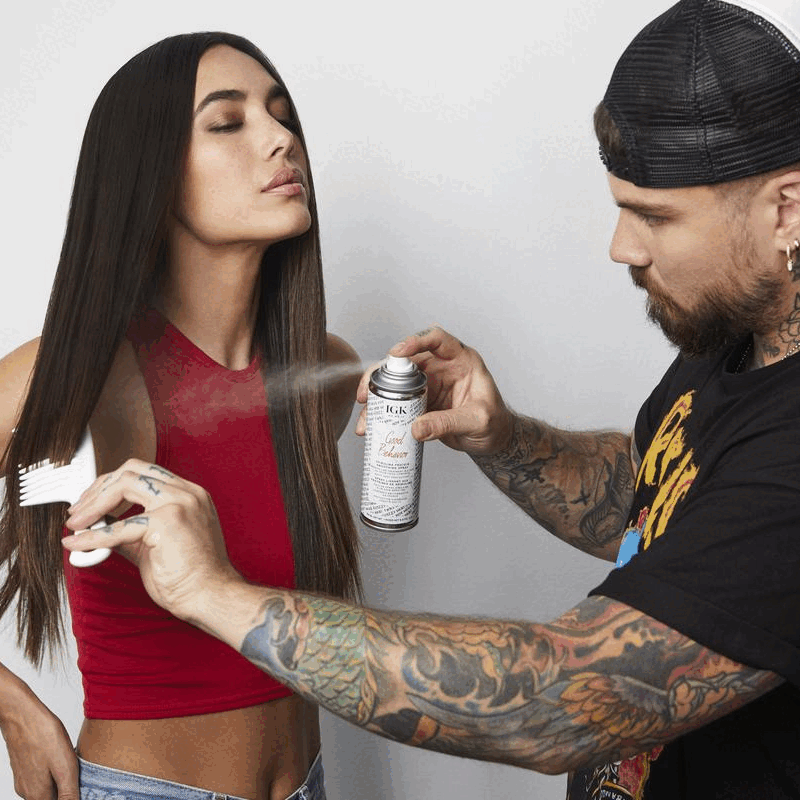 IGK Good Behaviour Spirulina Protein Smoothing Spray
