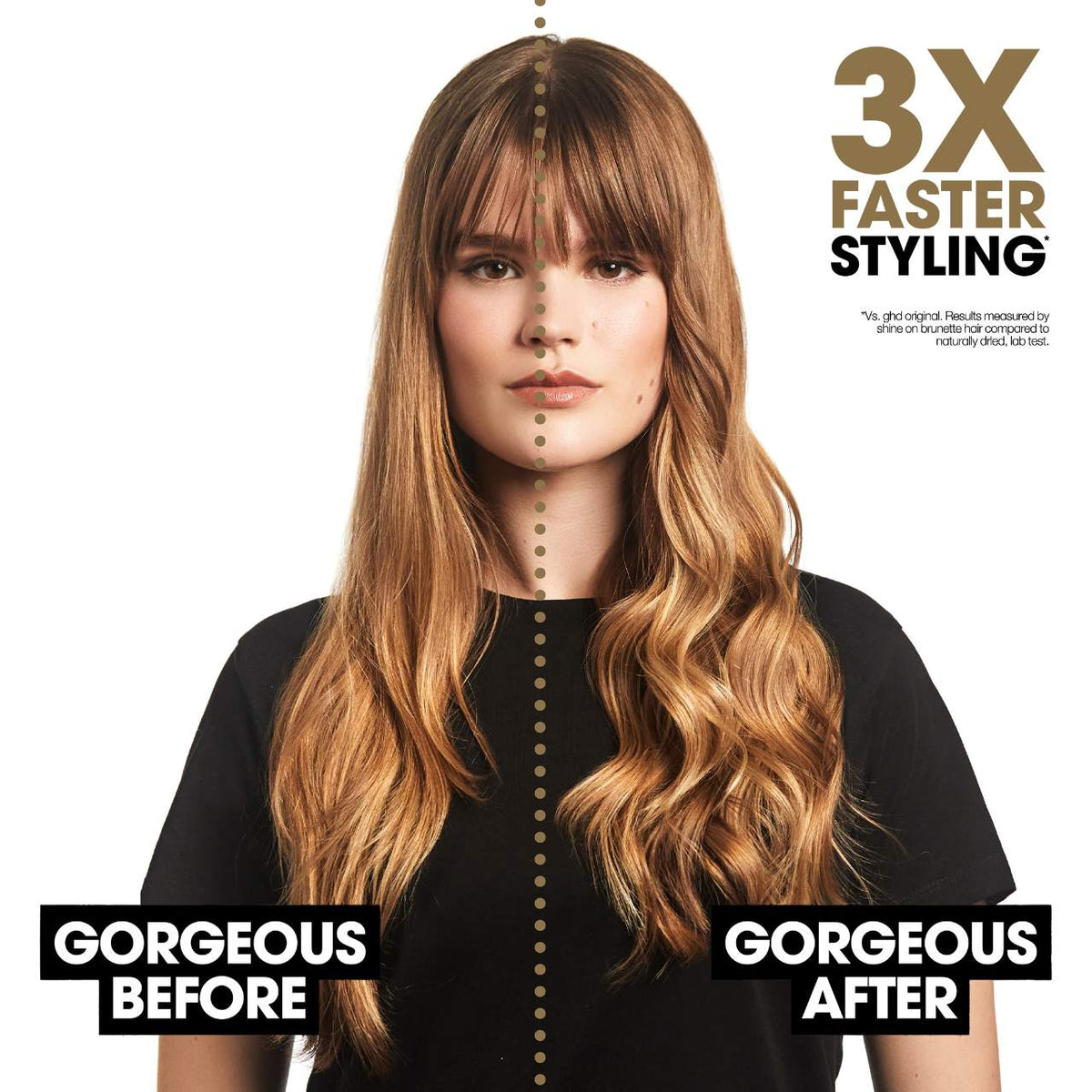 ghd Chronos Styler 1 Inch Flat Iron Black