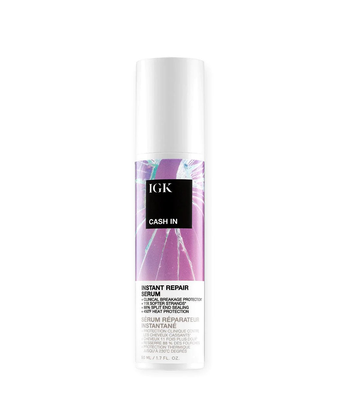 IGK Cash In Instant Repair Multitasking Hair Serum