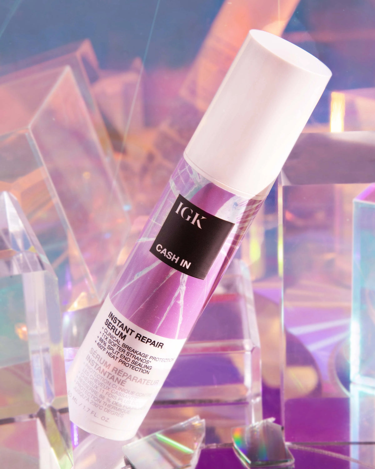 IGK Cash In Instant Repair Multitasking Hair Serum