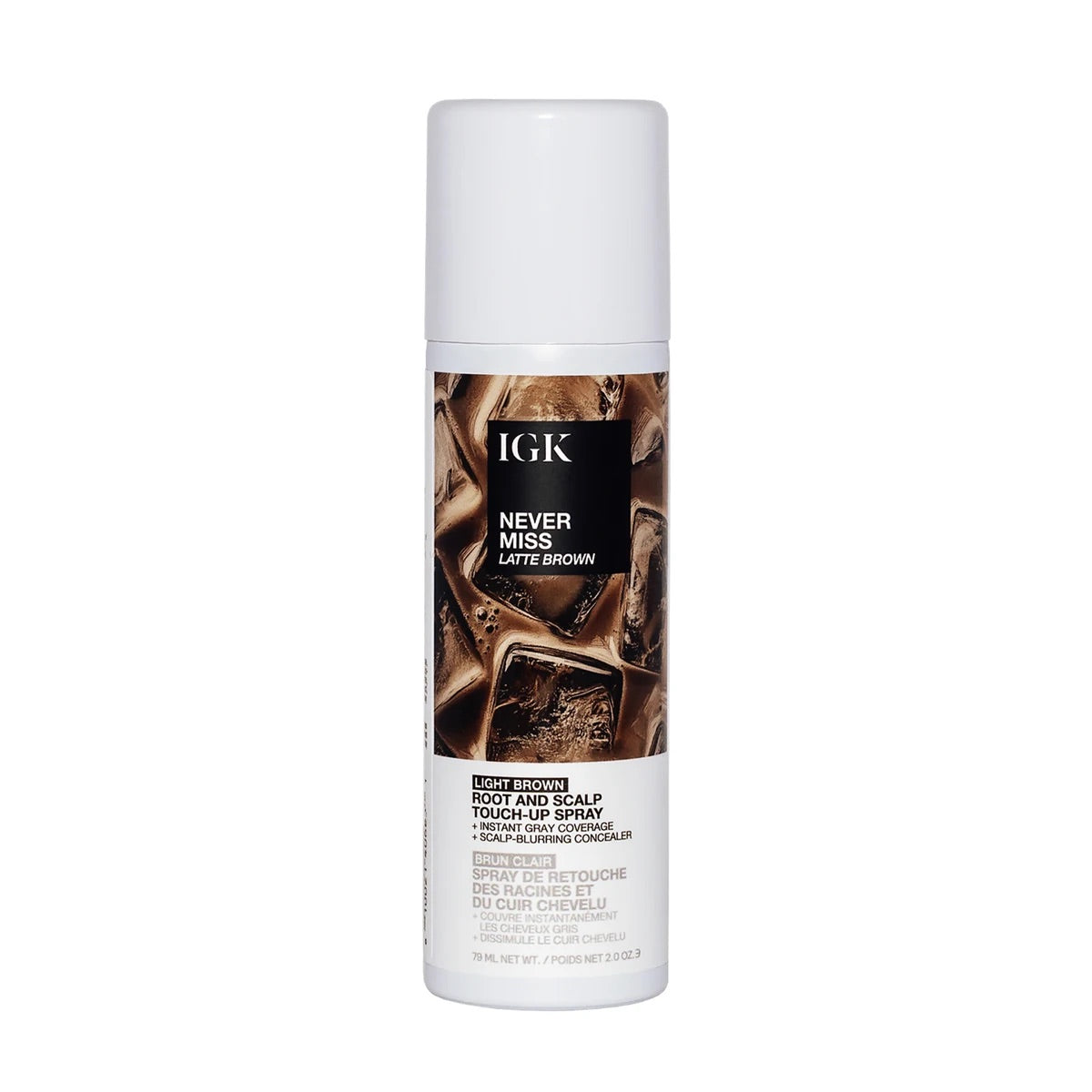 IGK Never Miss Root & Scalp Touch Up Spray Light Brown