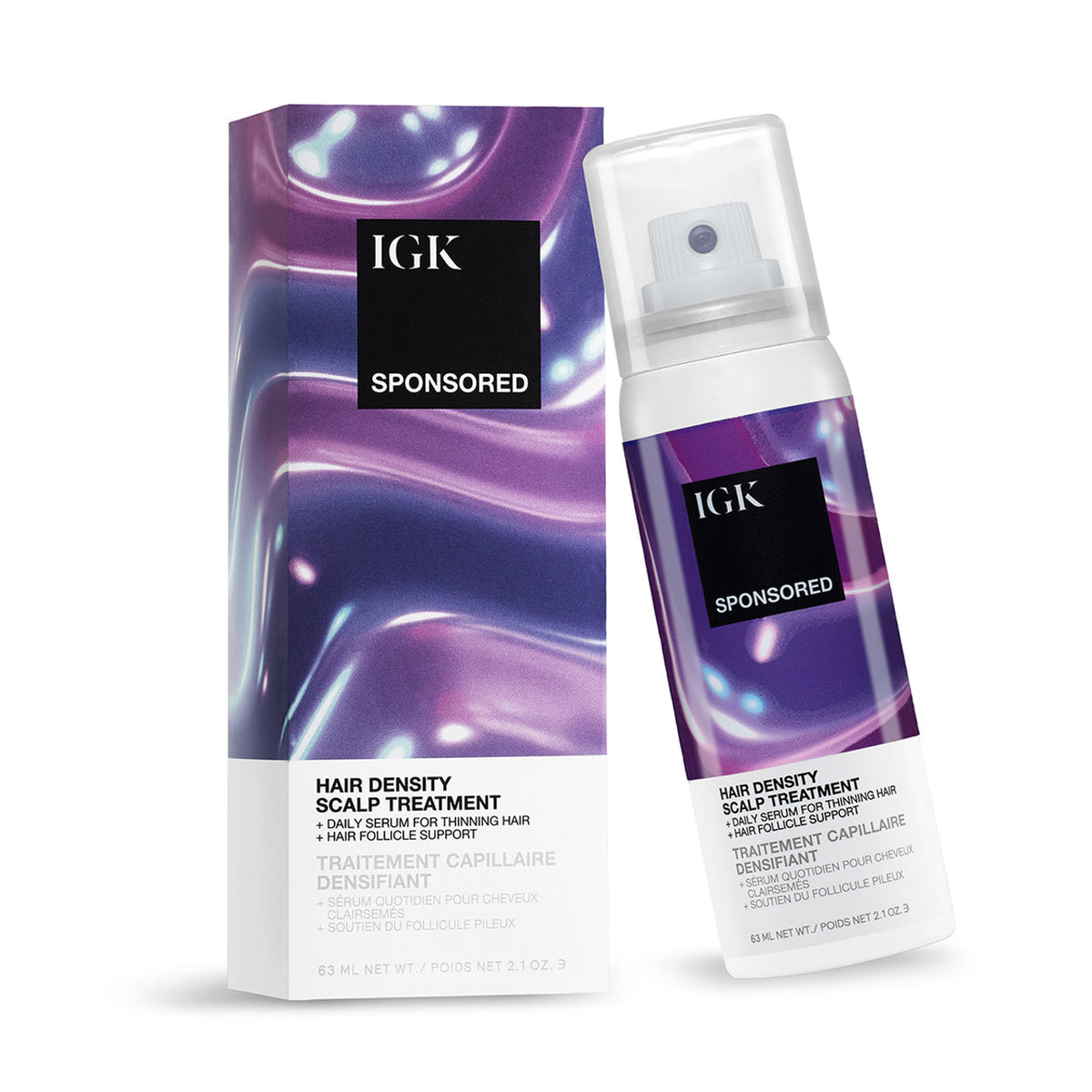 IGK Sponsored Scalp Hair Density Treatment