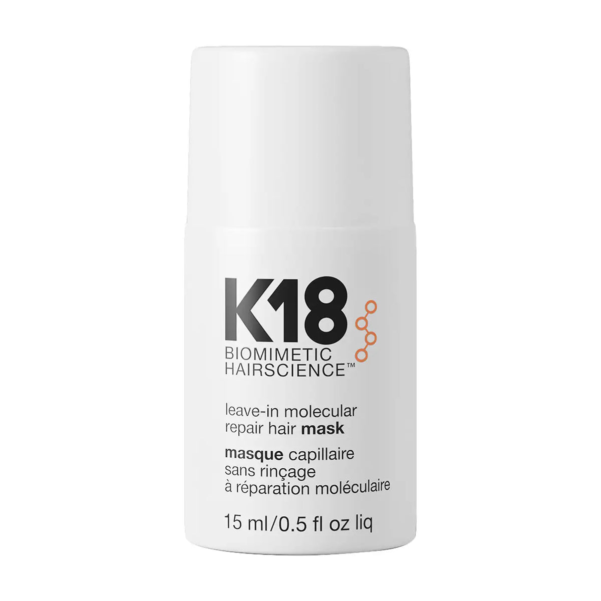 K18 leave-in molecular repair hair mask mini