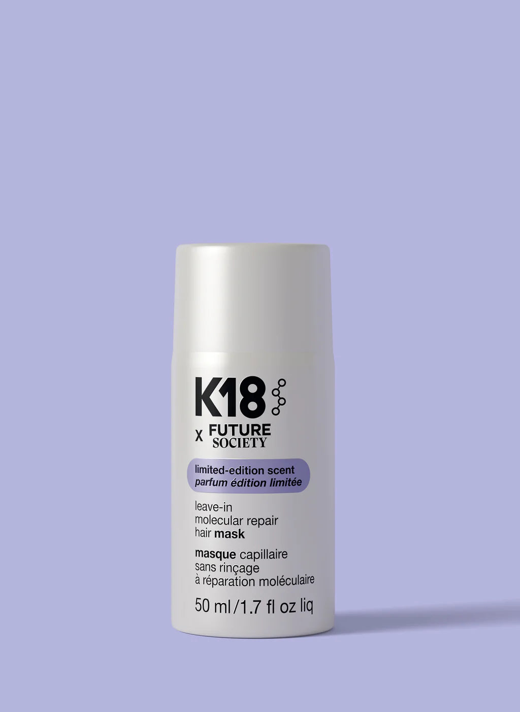 K18 x Future Society leave-in molecular hair mask