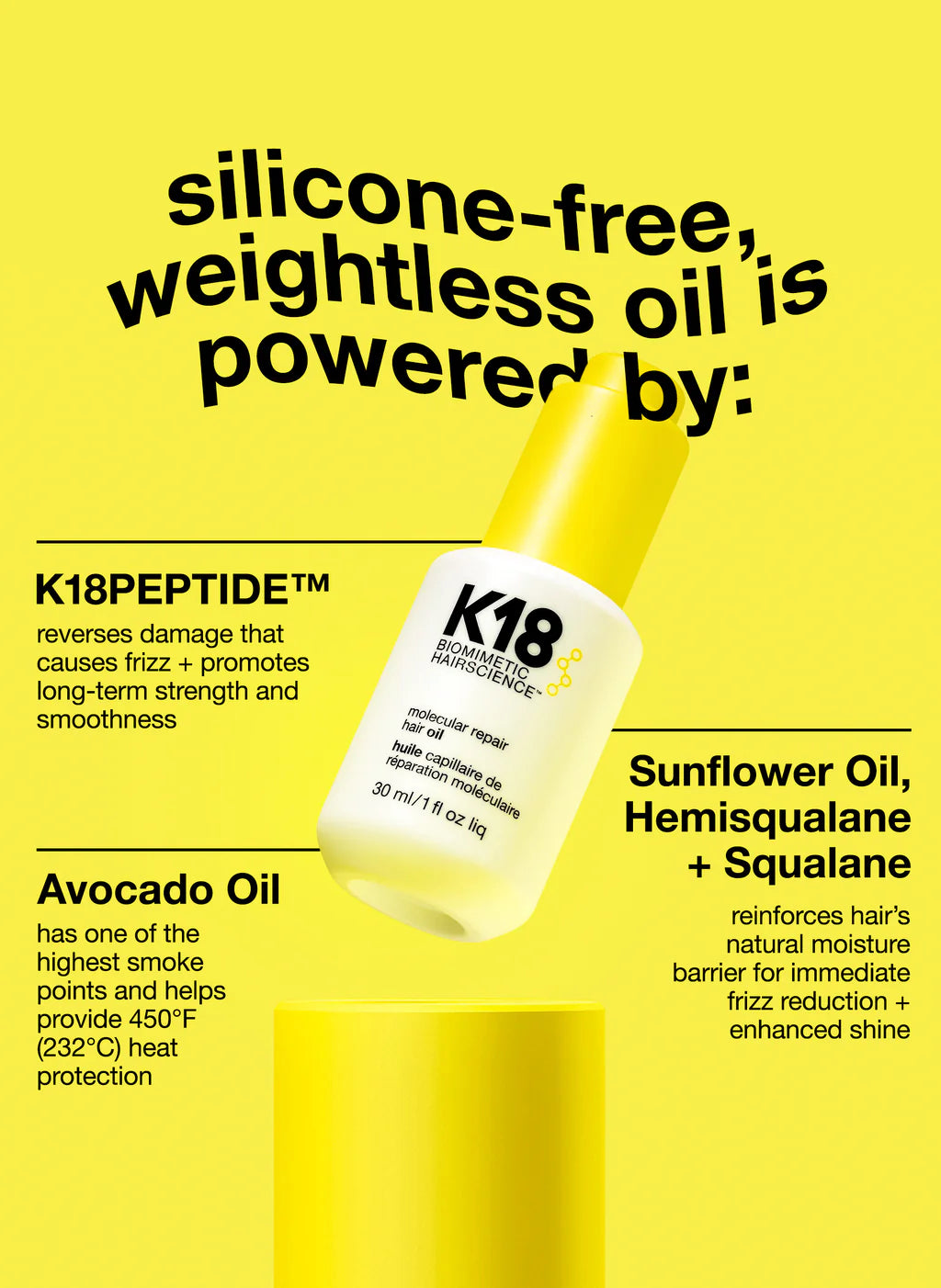 K18 Molecular Repair Oil