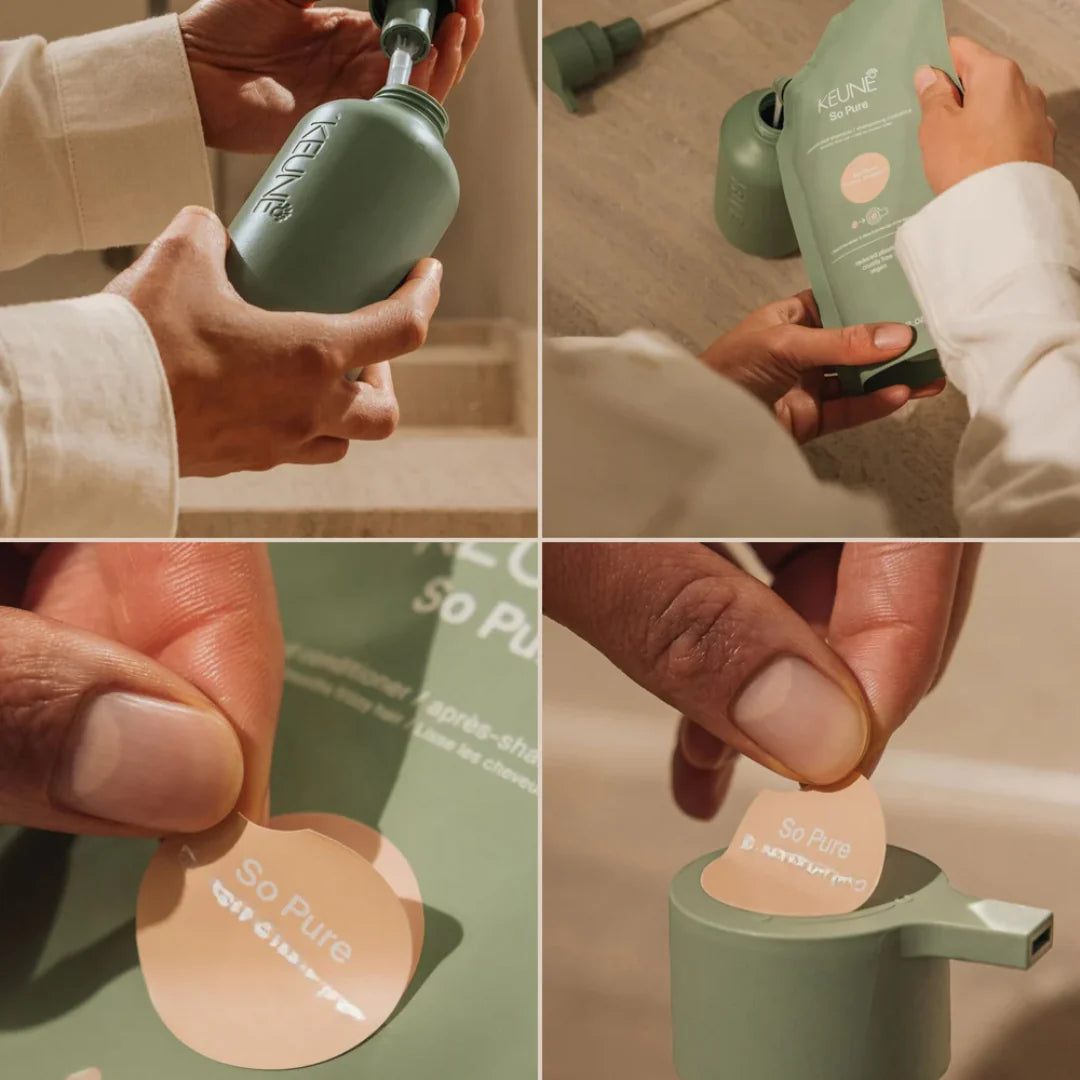 KEUNE New So Pure Empty Dispenser Bottle