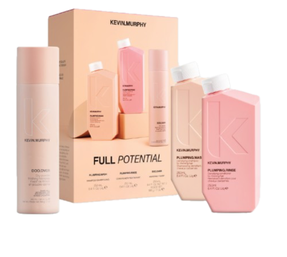 KEVIN.MURPHY Full Potential Trio – Thickening Shampoo, Conditioner & Dry Shampoo