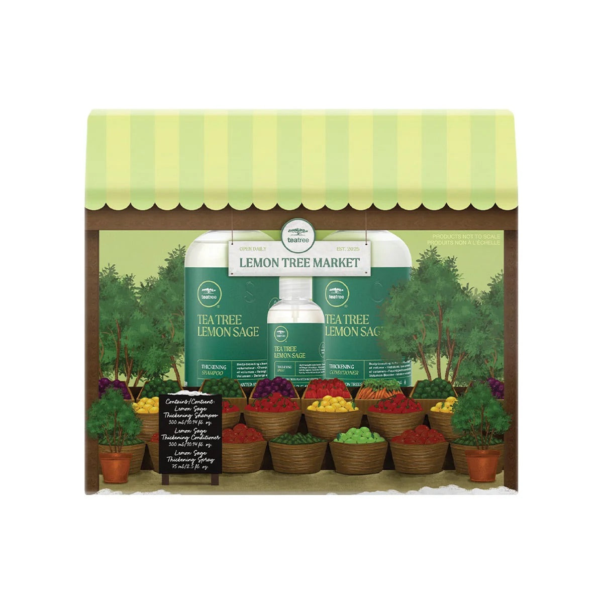 Paul Mitchell Lemon Tree Market – Tea Tree Lemon Sage Holiday Kit