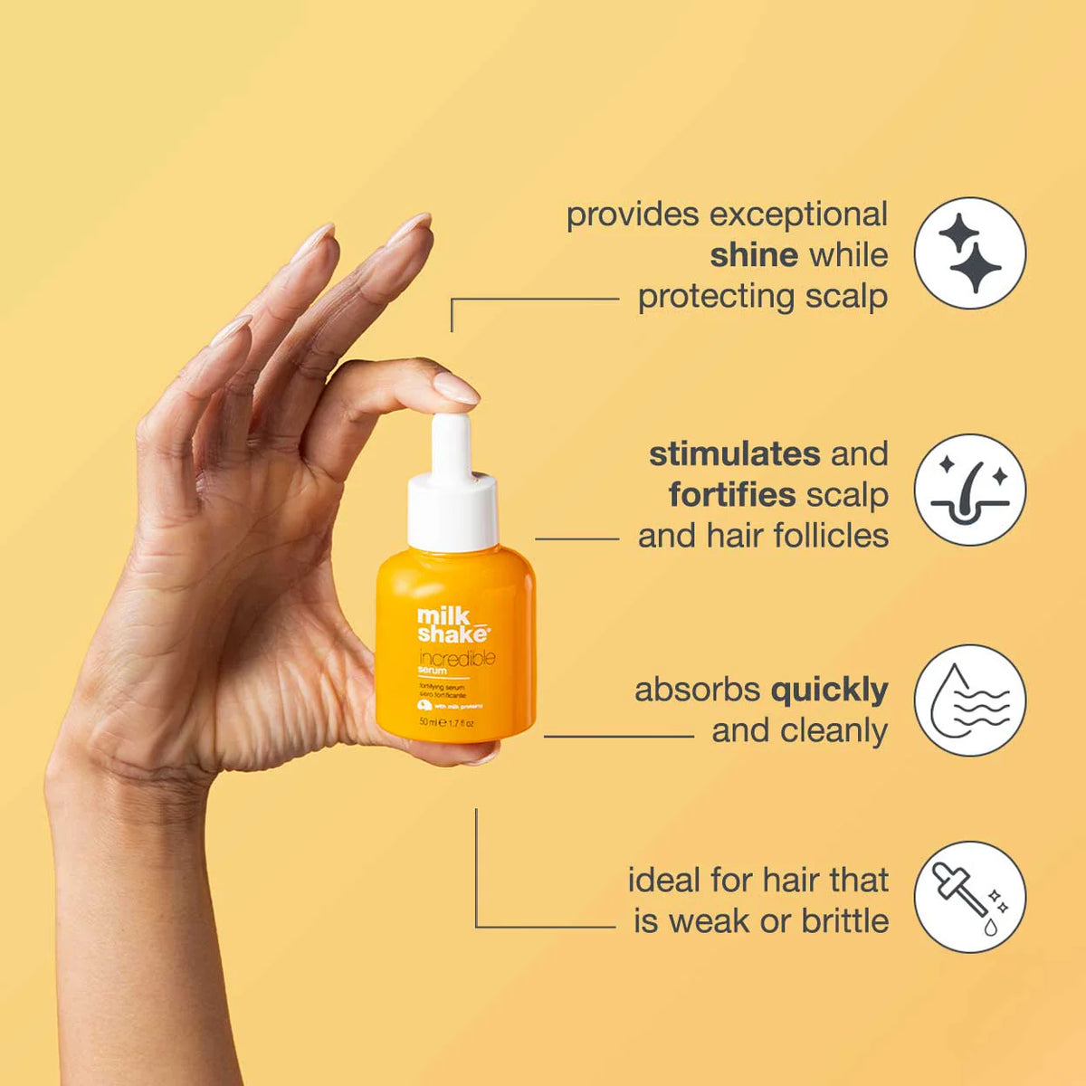 milk_shake Incredible Serum – Lightweight Smoothing Hair Serum
