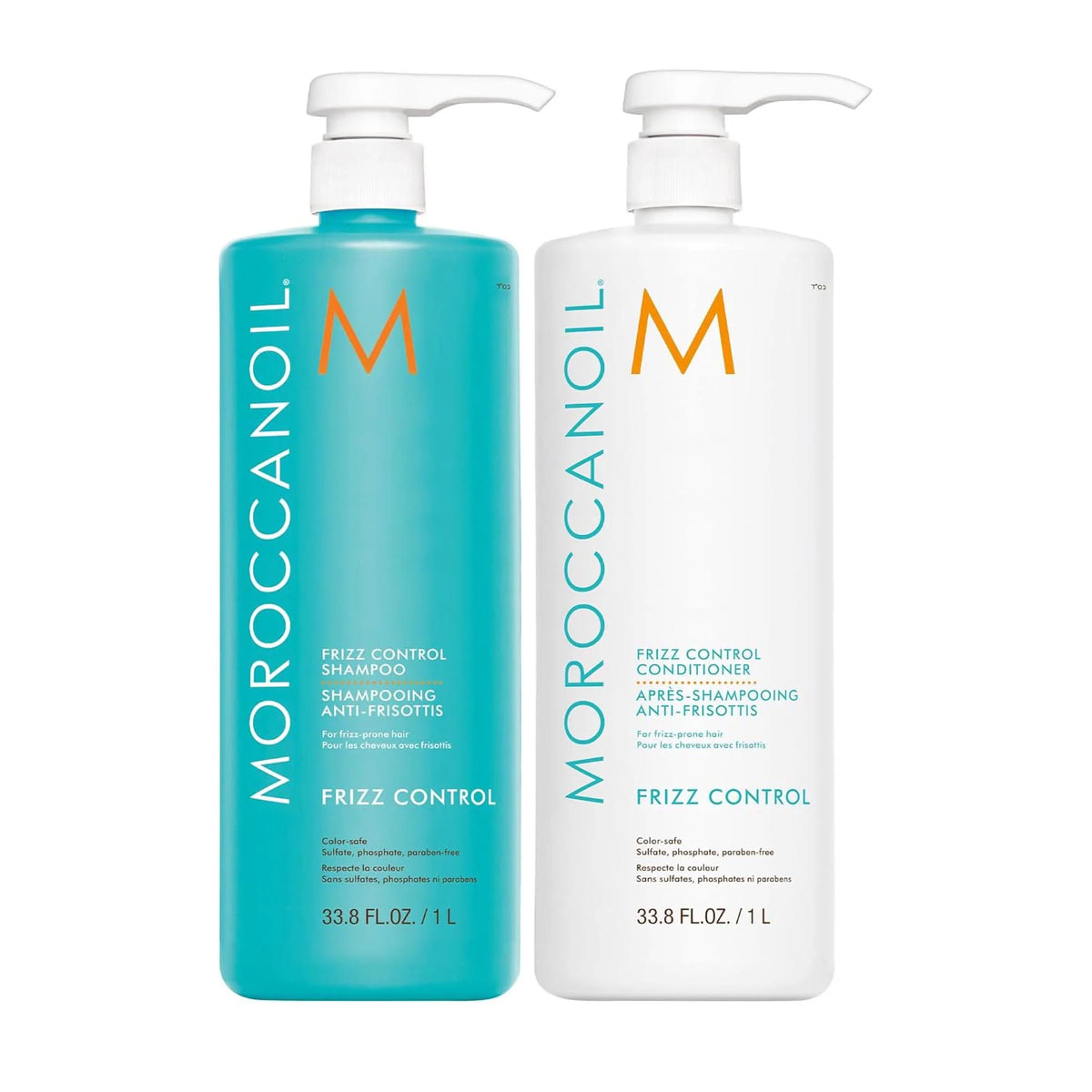 MOROCCANOIL Frizz Smooth Shampoo & Conditioner Litre Duo