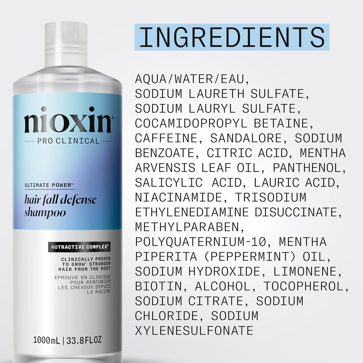 Nioxin Hair Fall Defense Shampoo