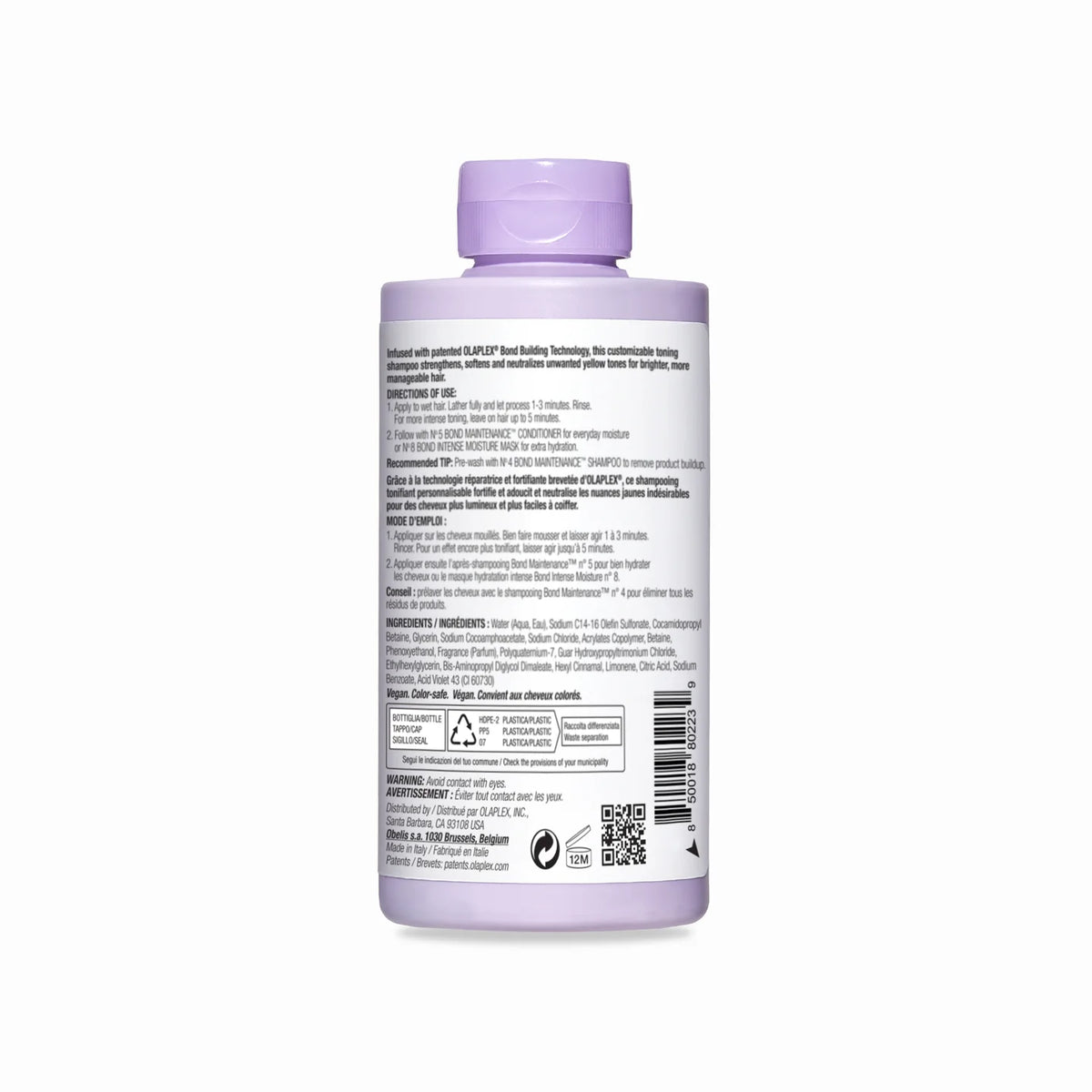 OLAPLEX Nº4P Blonde Enhancer Toning Shampoo