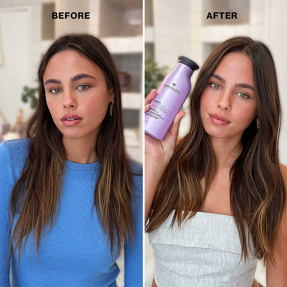 Pureology Hydrate Kit – Shampoo, Conditioner & Color Fanatic Leave-In