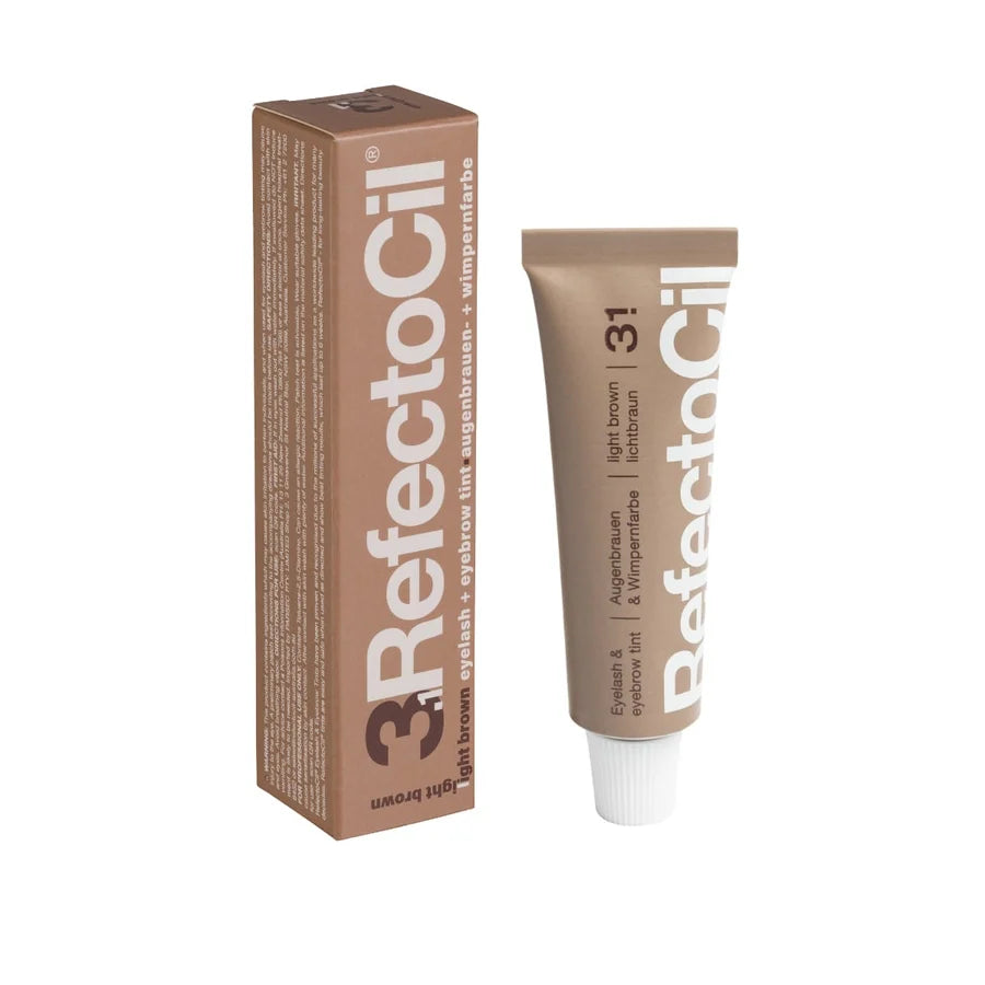 RefectoCil Eyebrow & Eyelash Tint – Light Brown No. 3.1 | 15 mL
