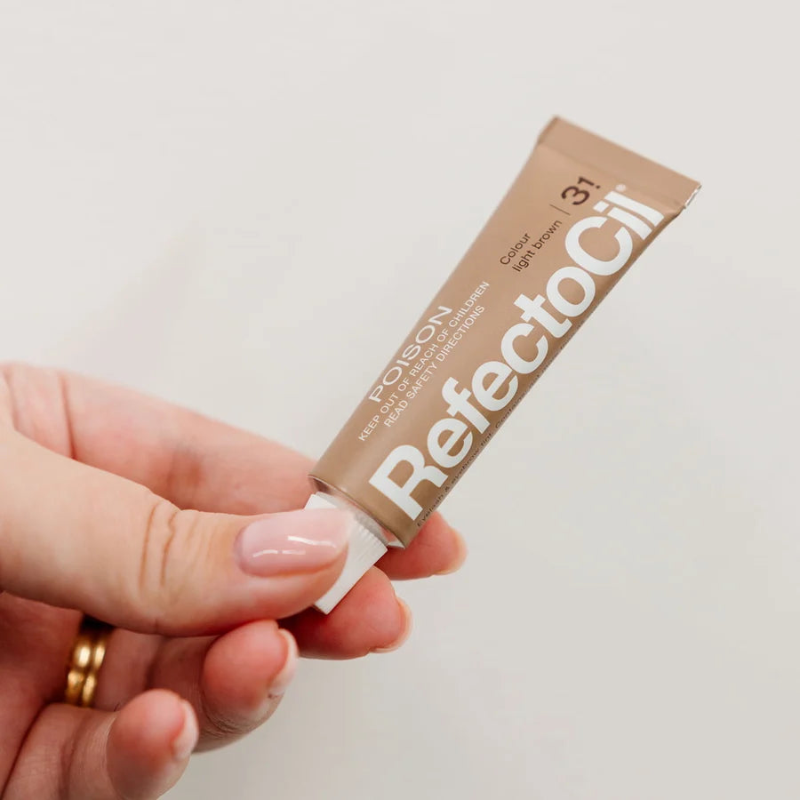 RefectoCil Eyebrow & Eyelash Tint – Light Brown No. 3.1 | 15 mL