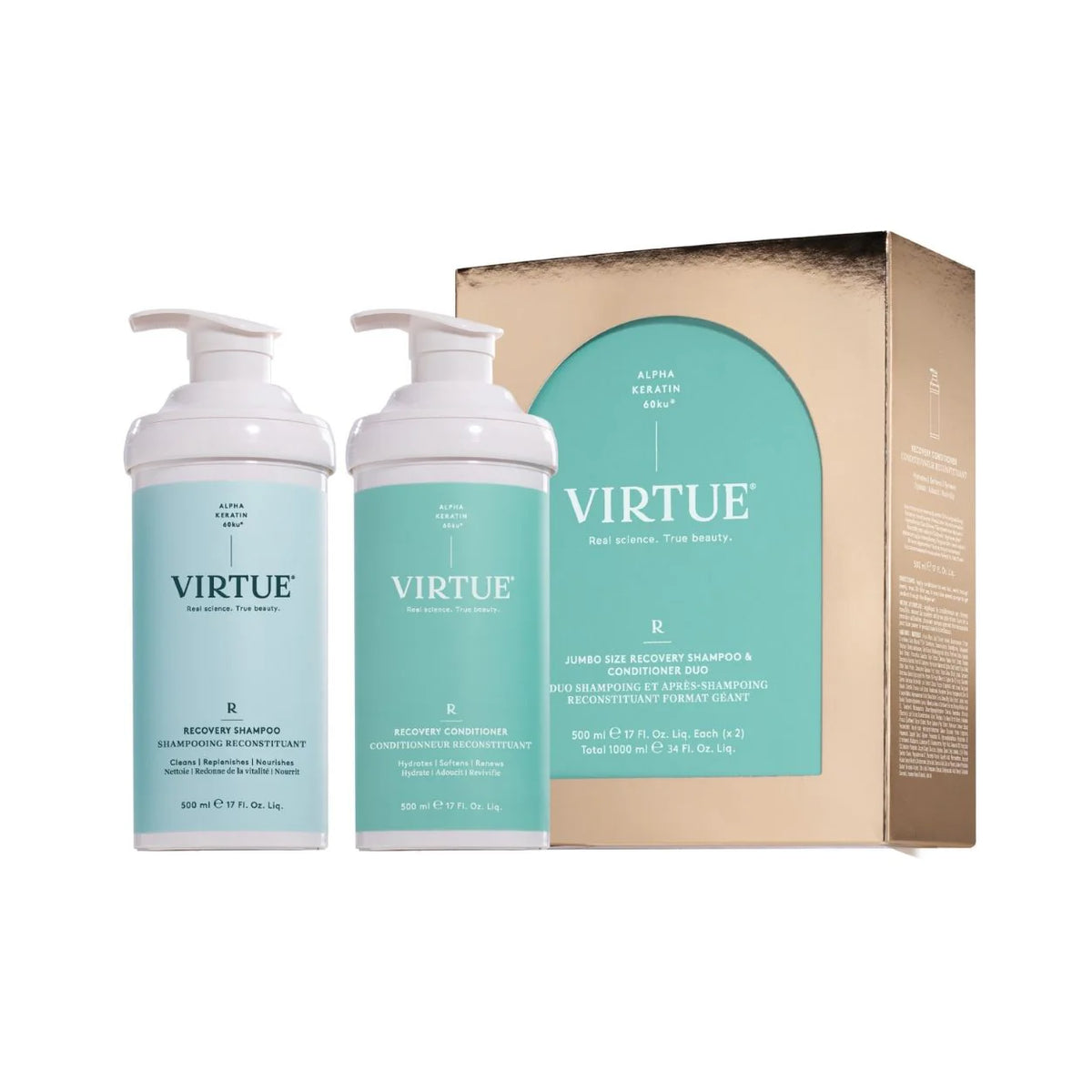 VIRTUE Recovery Shampoo & Conditioner Duo