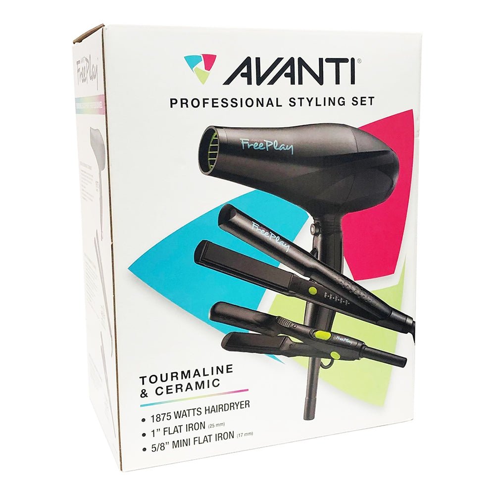 Blow dryer and flat iron set best sale