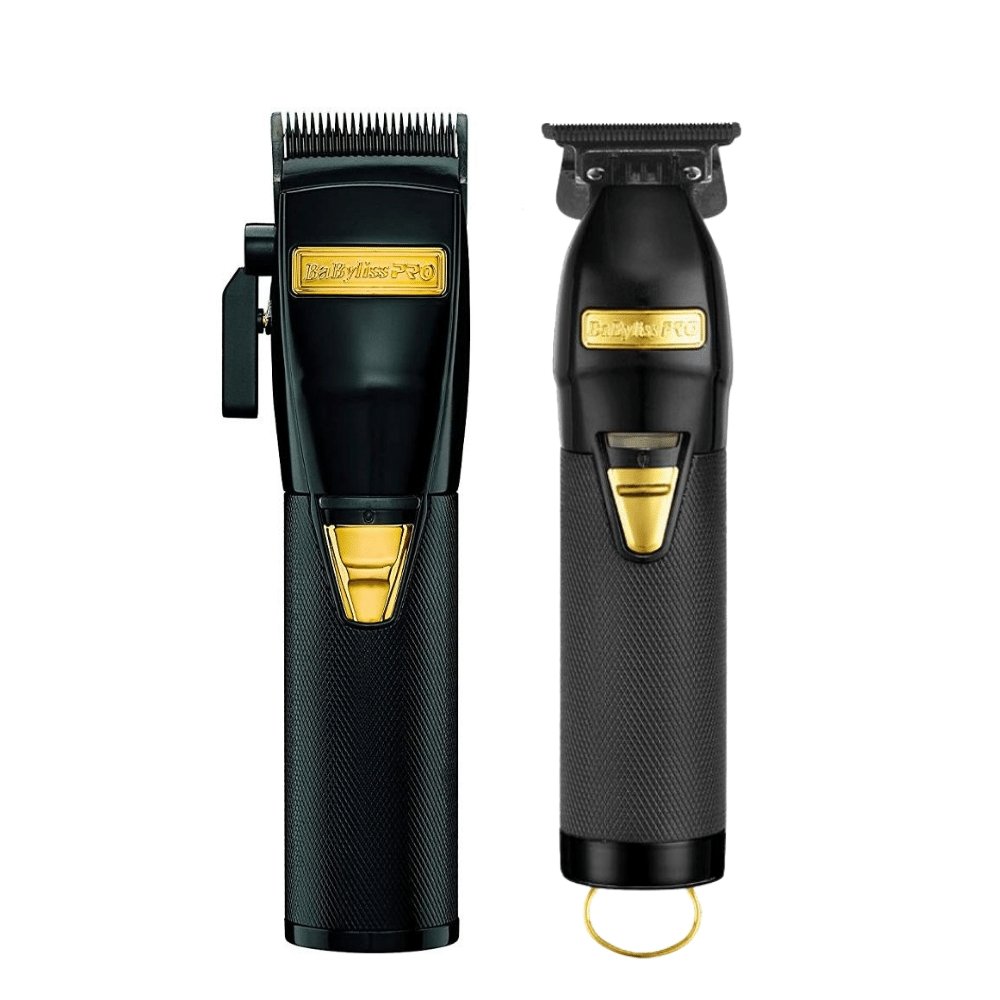 BaBylissPRO BlackFX "Skeleton" Trimmer & Clipper Combo - Blend Box
