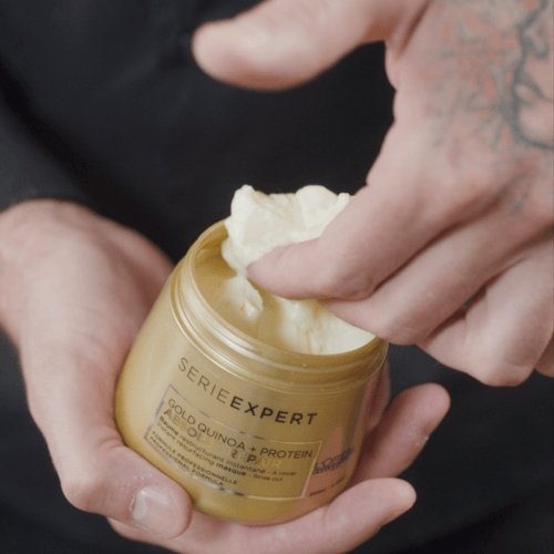 L'Oreal Absolut Repair Protein + Gold Quinoa Mask - Blend Box