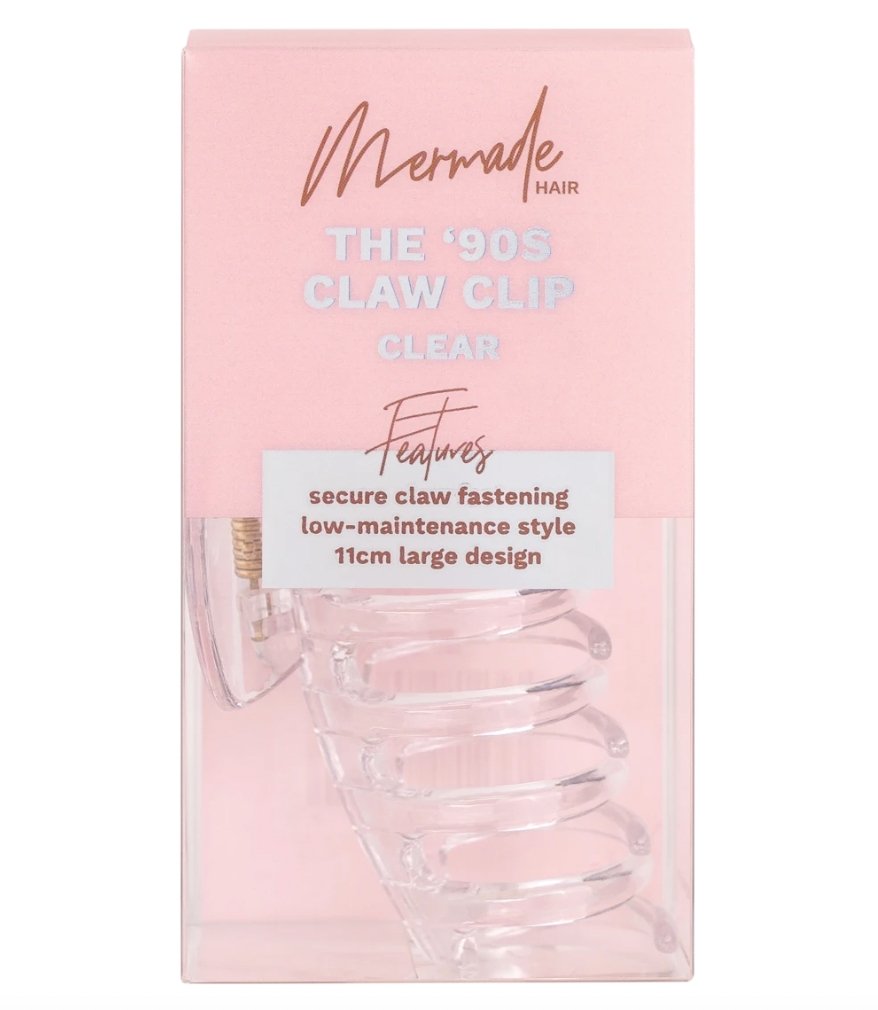 Mermade Hair Claw Clip Clear - Blend Box