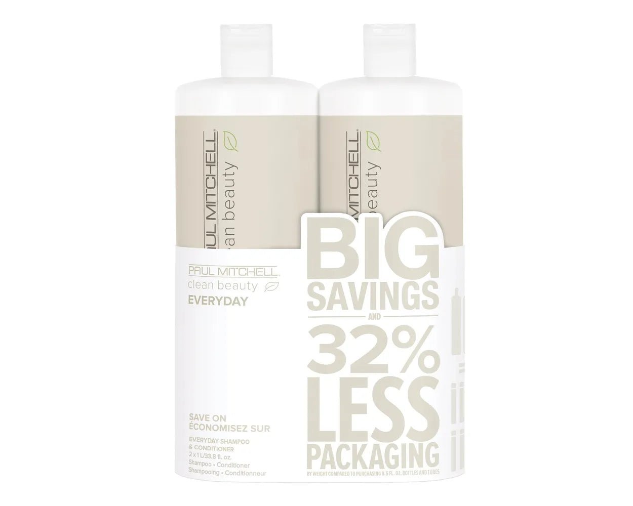 Paul Mitchell Clean Beauty Hydrate Shampoo & Conditioner Duo