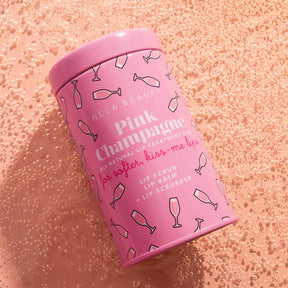 Pink Champagne Lip Care Duo + Lip Scrubber - Blend Box