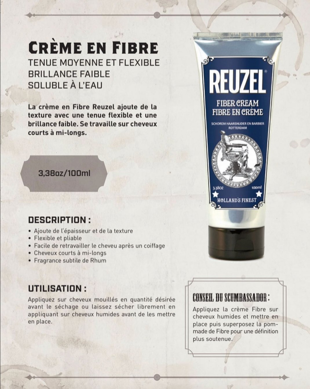 Reuzel Fiber Cream - Blend Box