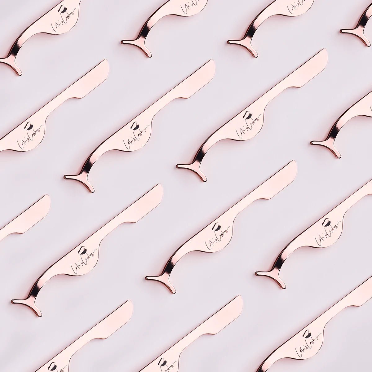 Rose Gold Precision Eyelash Applicator - Blend Box