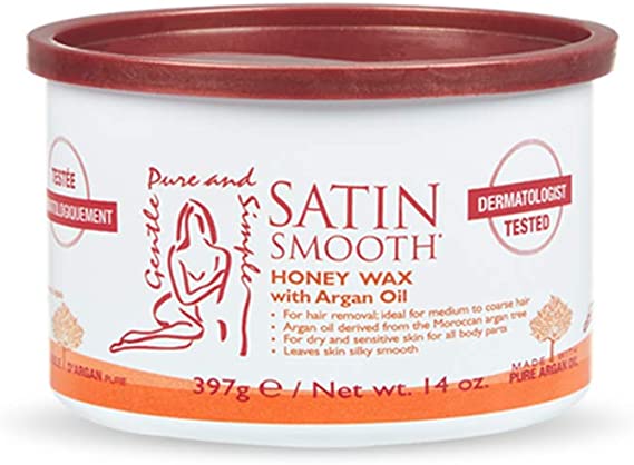 Satin Smooth Deluxe Cream Wax, 14 oz (Pack of 6) 