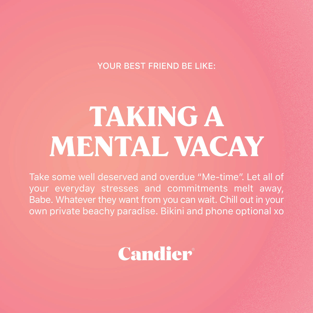 Taking a Mental Vacay - Blend Box