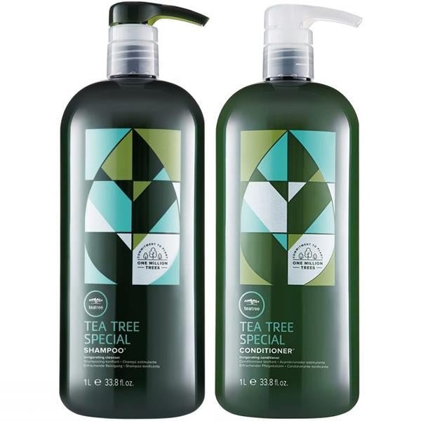 Tea Tree Shampoo and Conditioner Litre Duo - Blend Box
