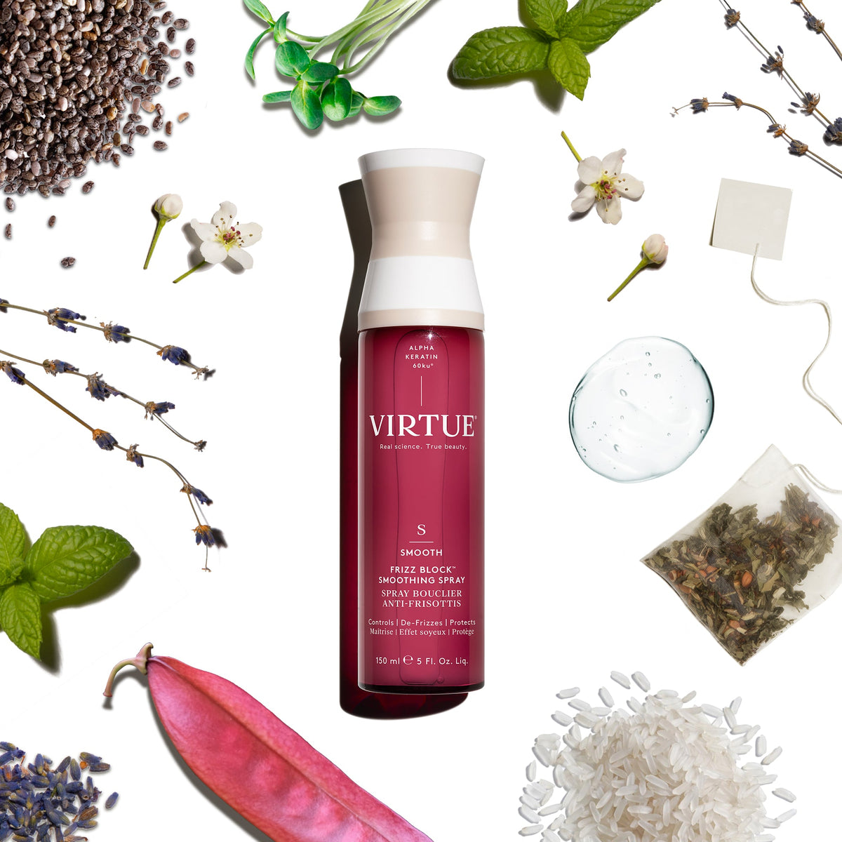 Virtue Frizz Block™ Smoothing Spray - Blend Box