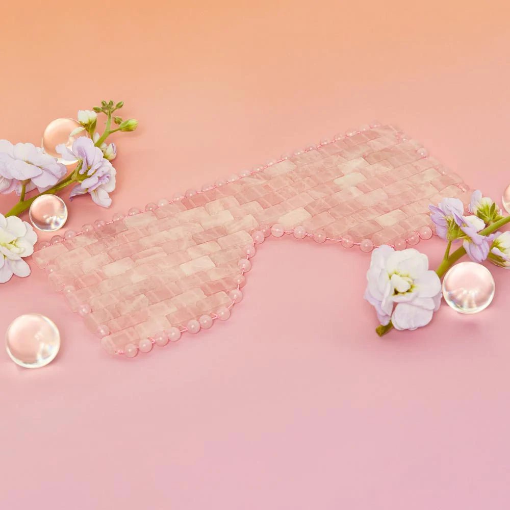 WTHN Rose Quartz Eye Mask - Blend Box