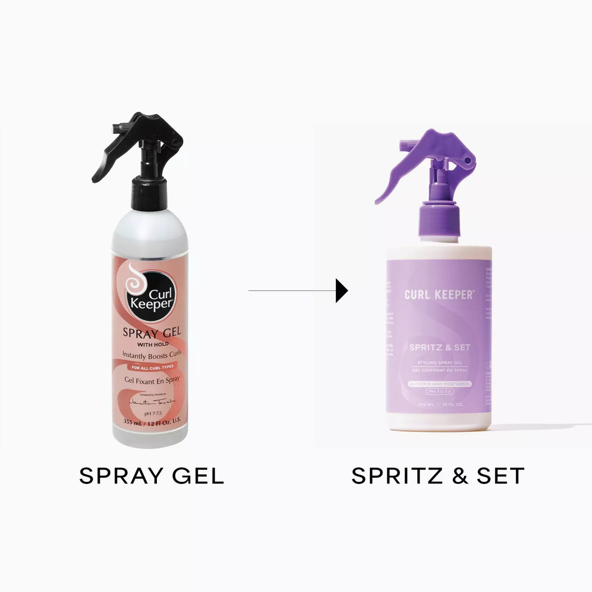 Curl Keeper Spritz & Set