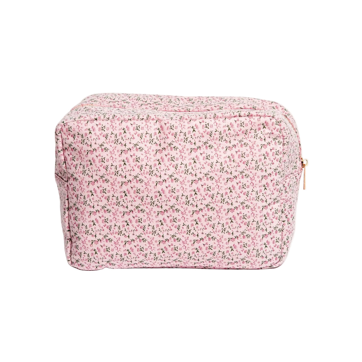 GRWM Ditsy Floral Cosmetic Bag Large